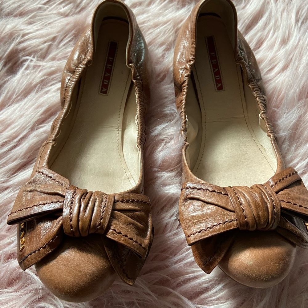 Prada ballet flats